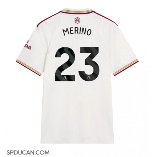 Muški Nogometni Dres Arsenal Mikel Merino #23 Rezervni 2025-26 Kratak Rukav